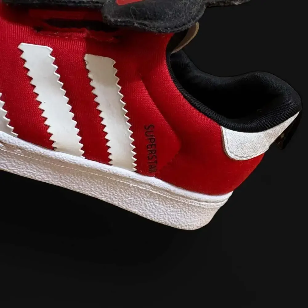 Adidas Originals Superstar 360 Minnie Mouse Toddler Shoes Size 6
